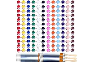 All-Inclusive Paint Palette: 167-Piece Acrylic Paint Variety Pack