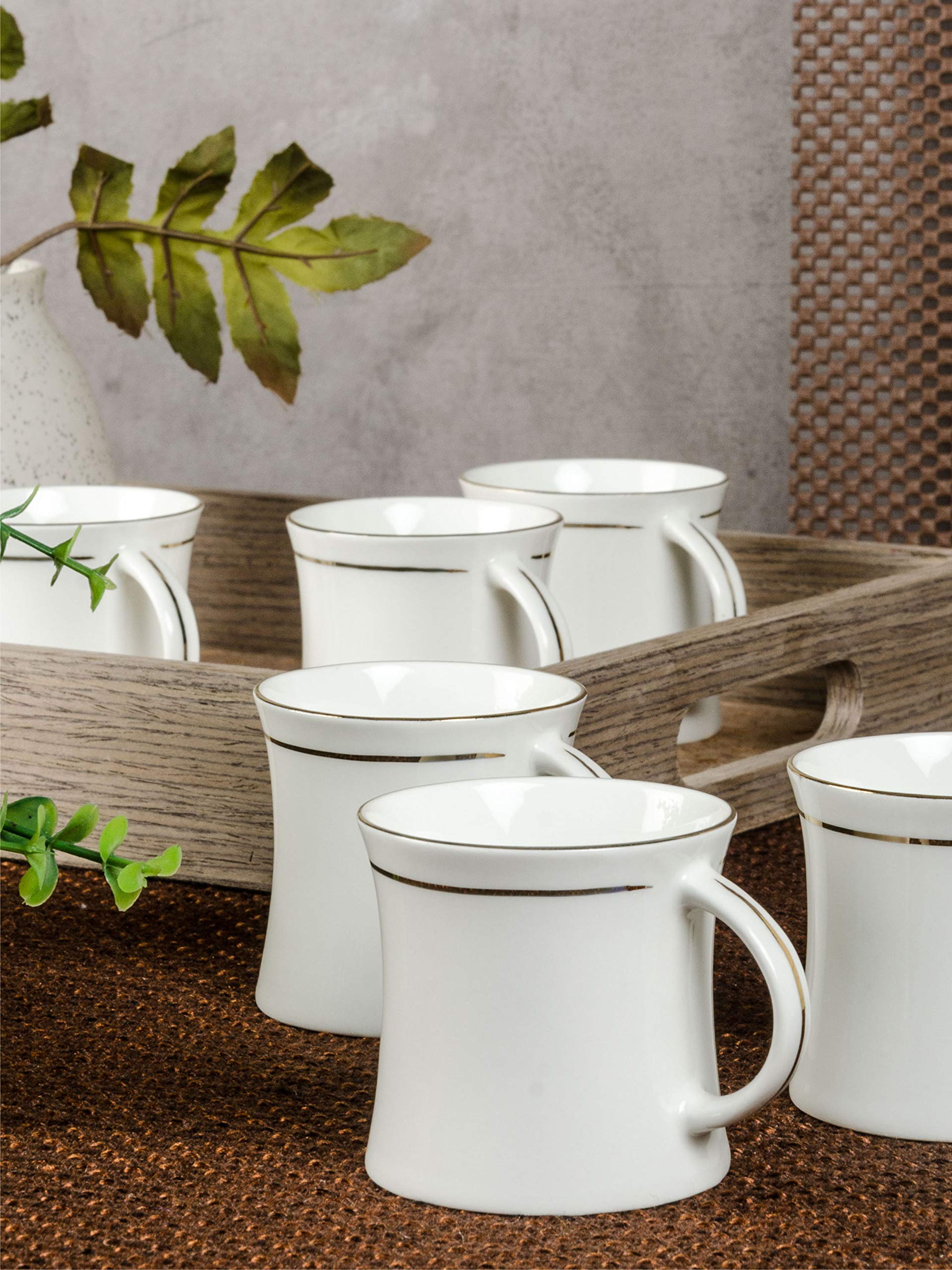 Sonaki Bone China 120 Ml Tea Cups Coffee Mugs Real Desertcart INDIA