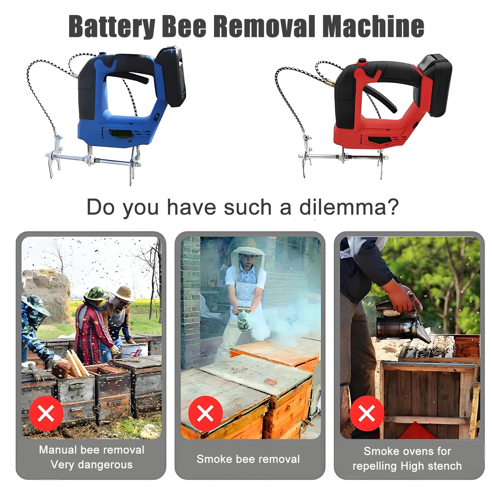 Shaker elettrico per api, senza fili, con telaio a 4 velocità, batteria a lunga durata per hobbisti e piccoli apiari, in ABS e acciaio inossidabile resistente