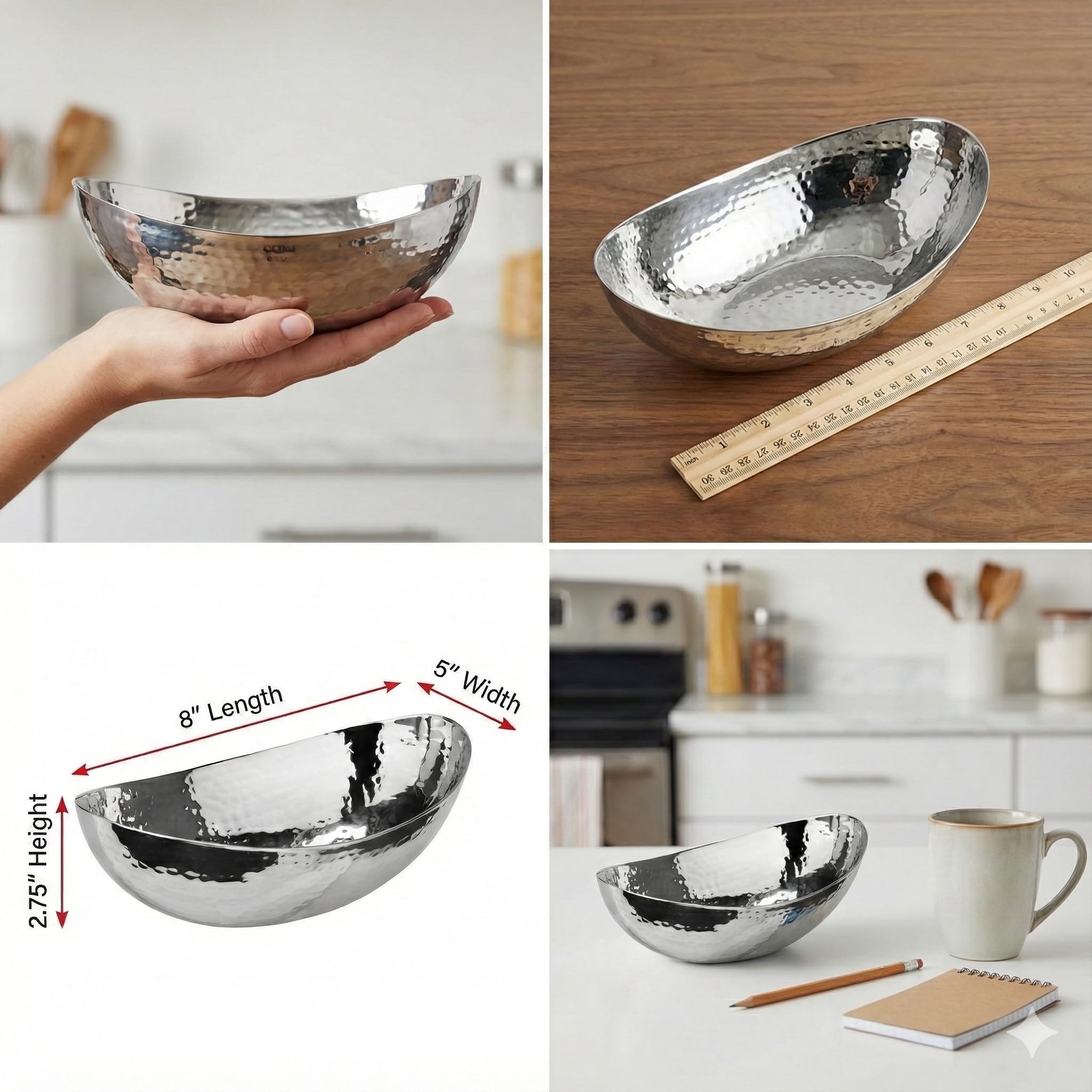 Amazon.com | Elegance Oval Bowl, 8