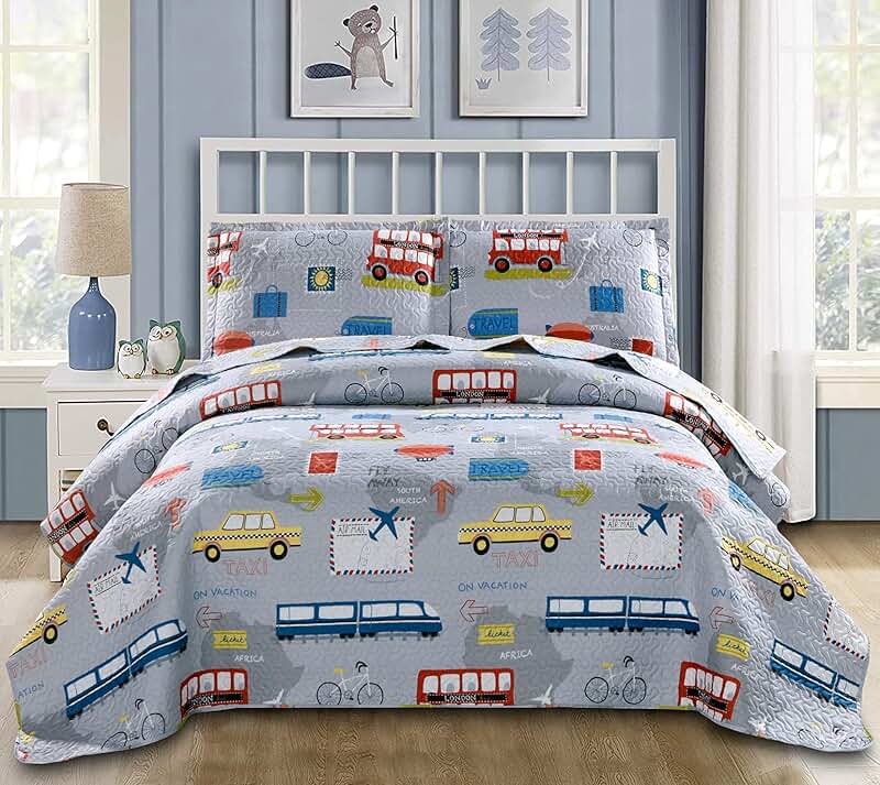 kids comforter sets boys