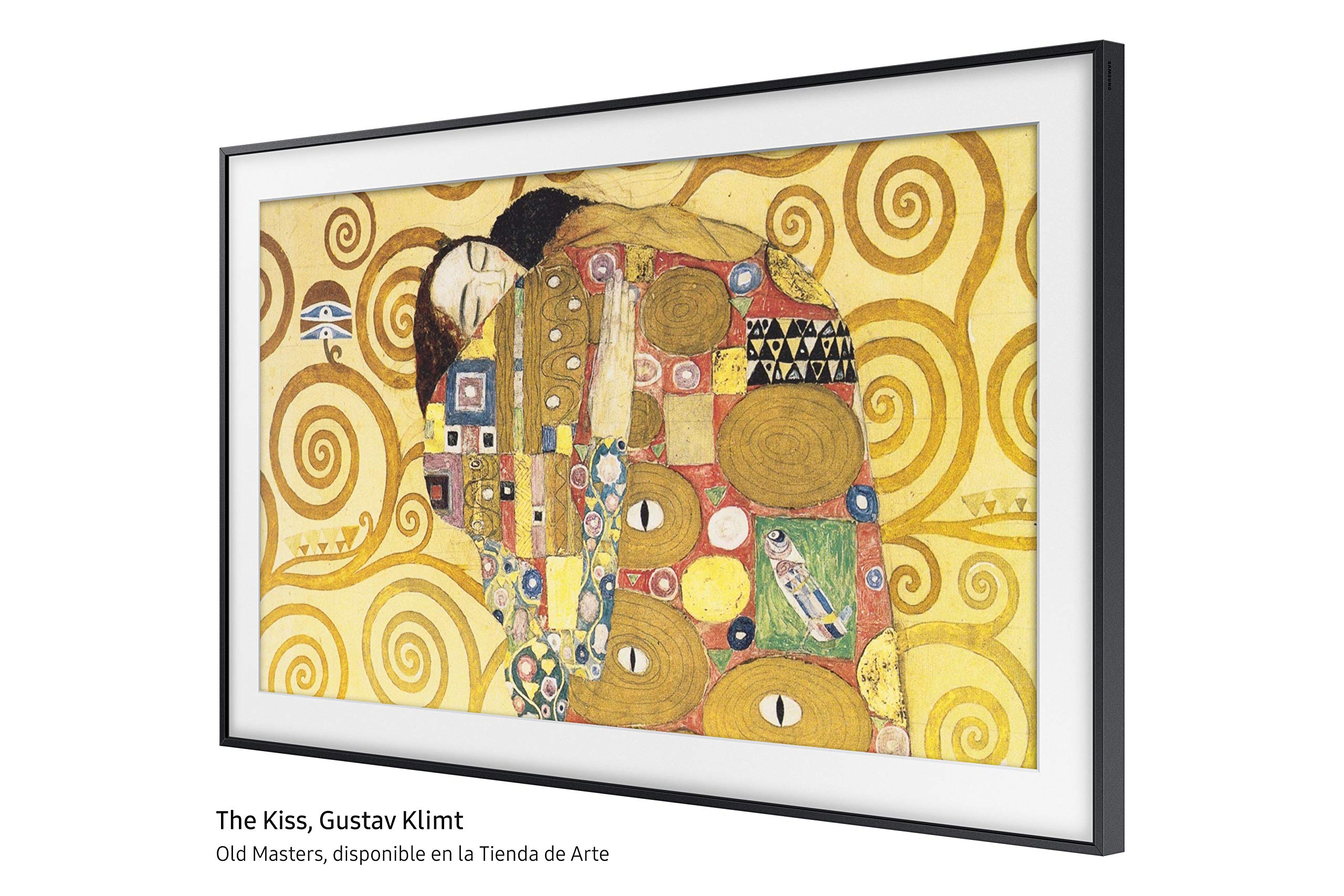 Samsung The Frame 43LS03RAU - Smart TV Plano de 43", Resolución QLED, Q HDR, Inteligencia Artificial 4K, One Remote Control, Tienda de Arte, One Connect+ Cable Invisible y Soporte No Gap Incluido