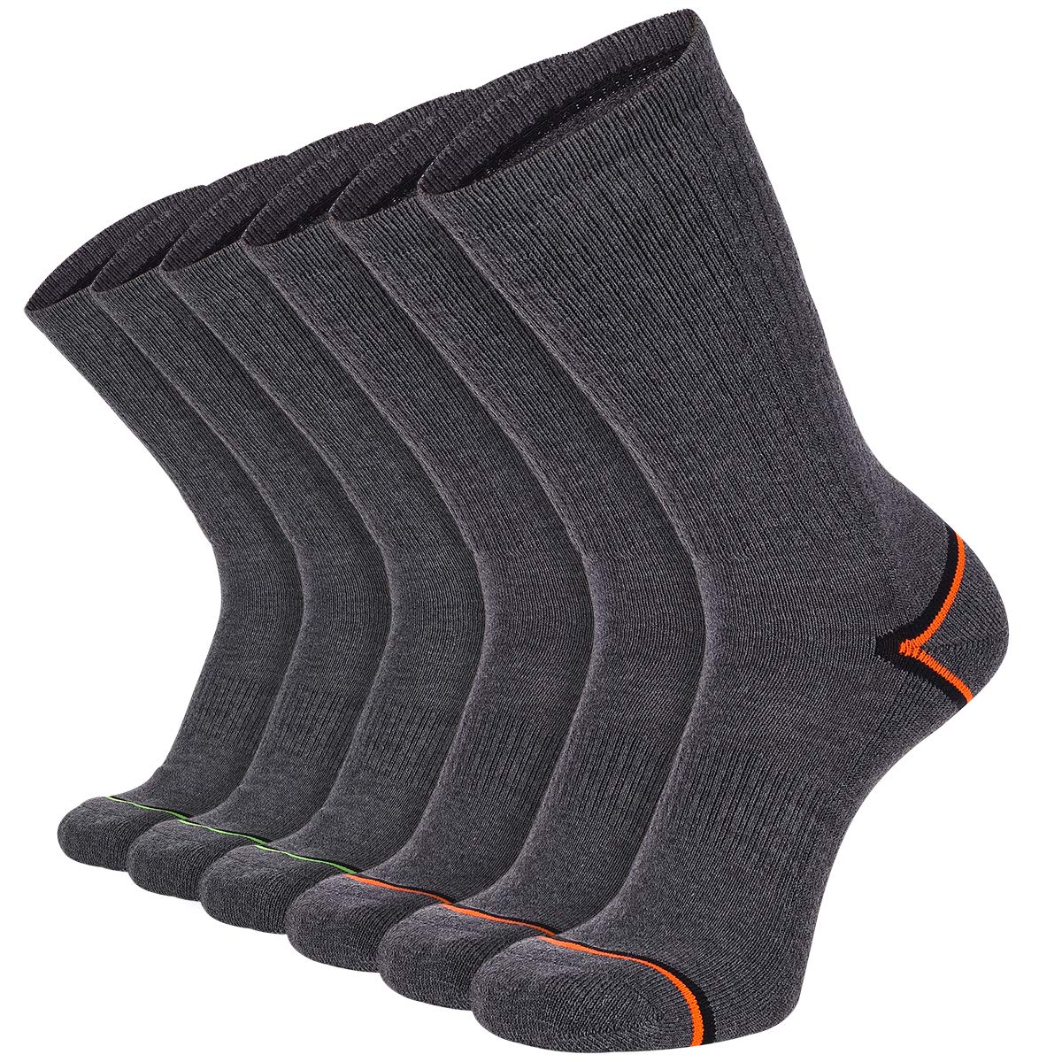 JOYNÉE - Calcetines de entrenamiento para hombre (6 unidades) - -