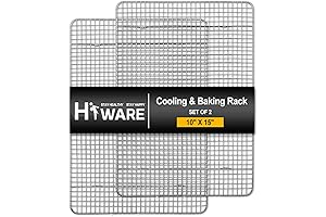 Hiware 2-Pack Oven Grill Rack / Baking Cooling Rack