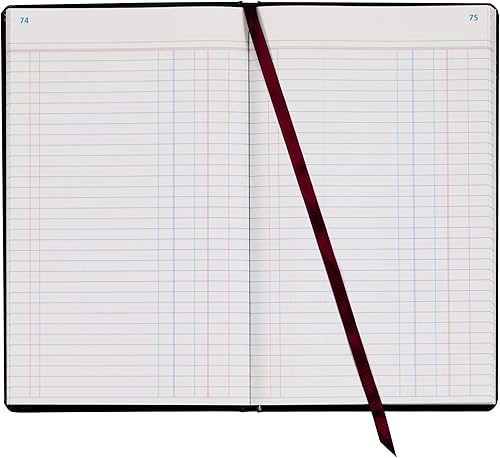 Miniatura 2 de Adams Journal, tapa dura con textura, 7.5 x 12.25 pulgadas, 150 páginas libres de ácido, azul marino (ARB712J1M), blanco