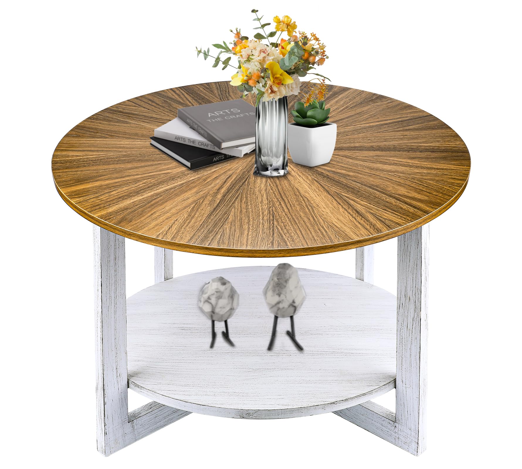 ZYBT Farmhouse Coffee Table