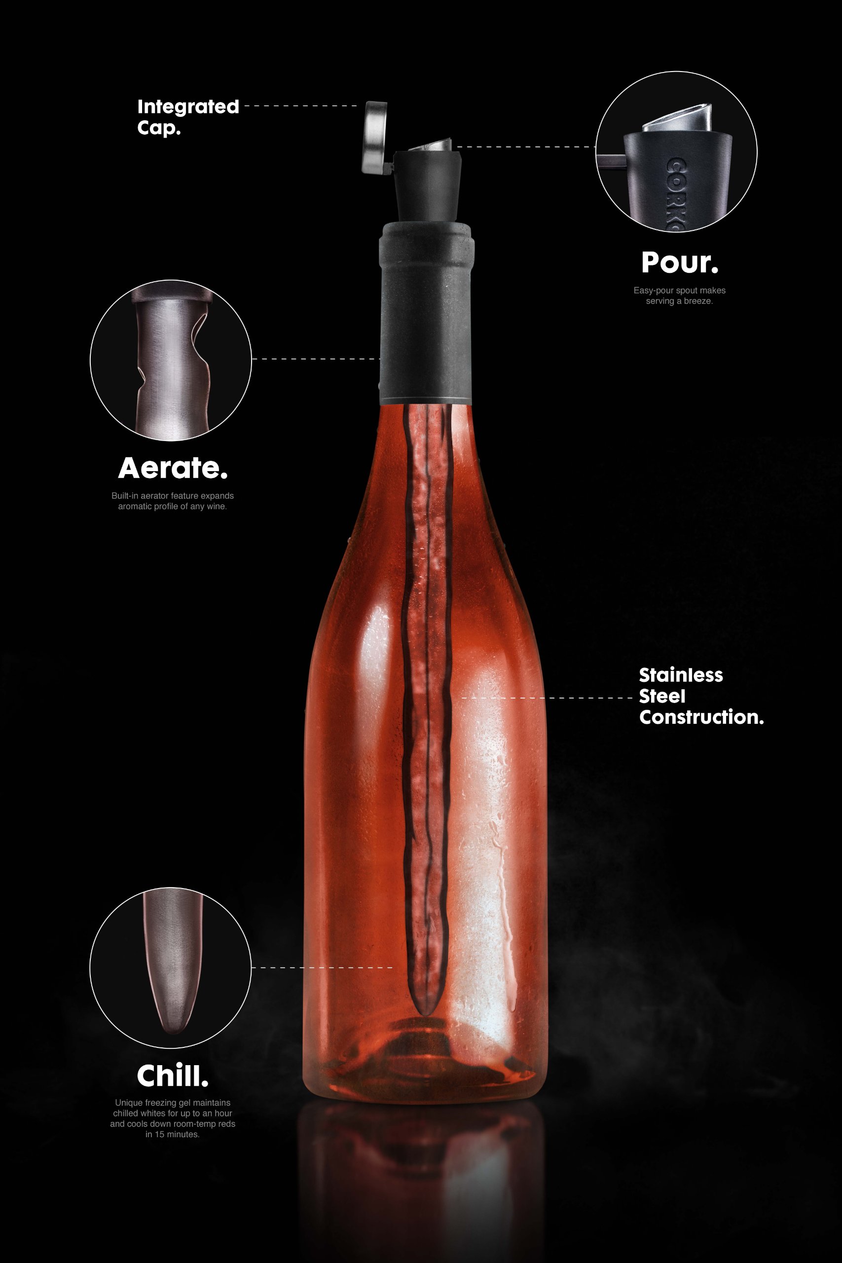 corkcicle one wine chiller