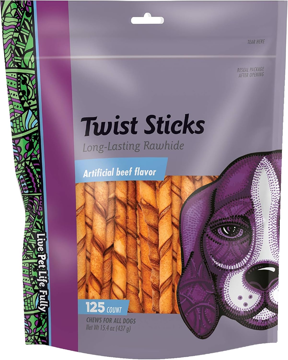 KOOKAMUNGA Twist Sticks 2250 Count, LongLasting