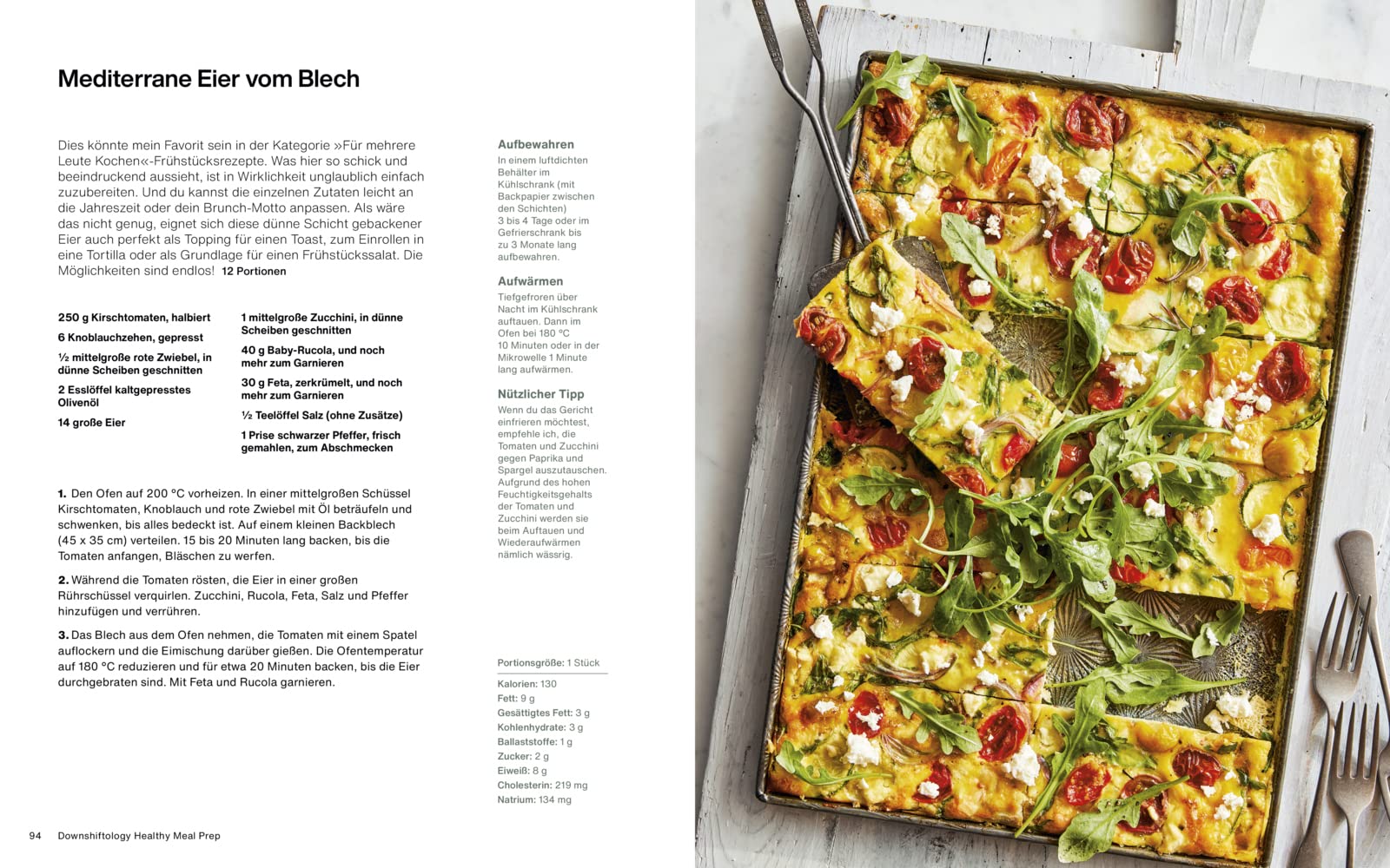 Downshiftology Healthy Meal Prep: 100+ schnelle Rezepte glutenfrei Kochbuch