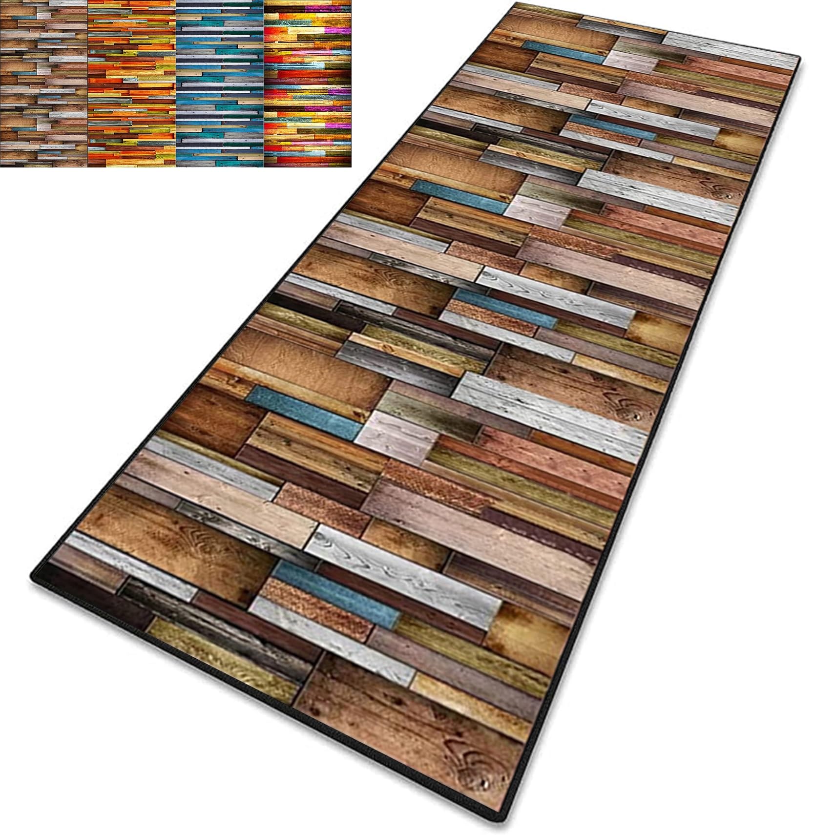 Alfombra fácil limpieza antimanchas de 100 x 185 cm para solucionar suelos sucios
