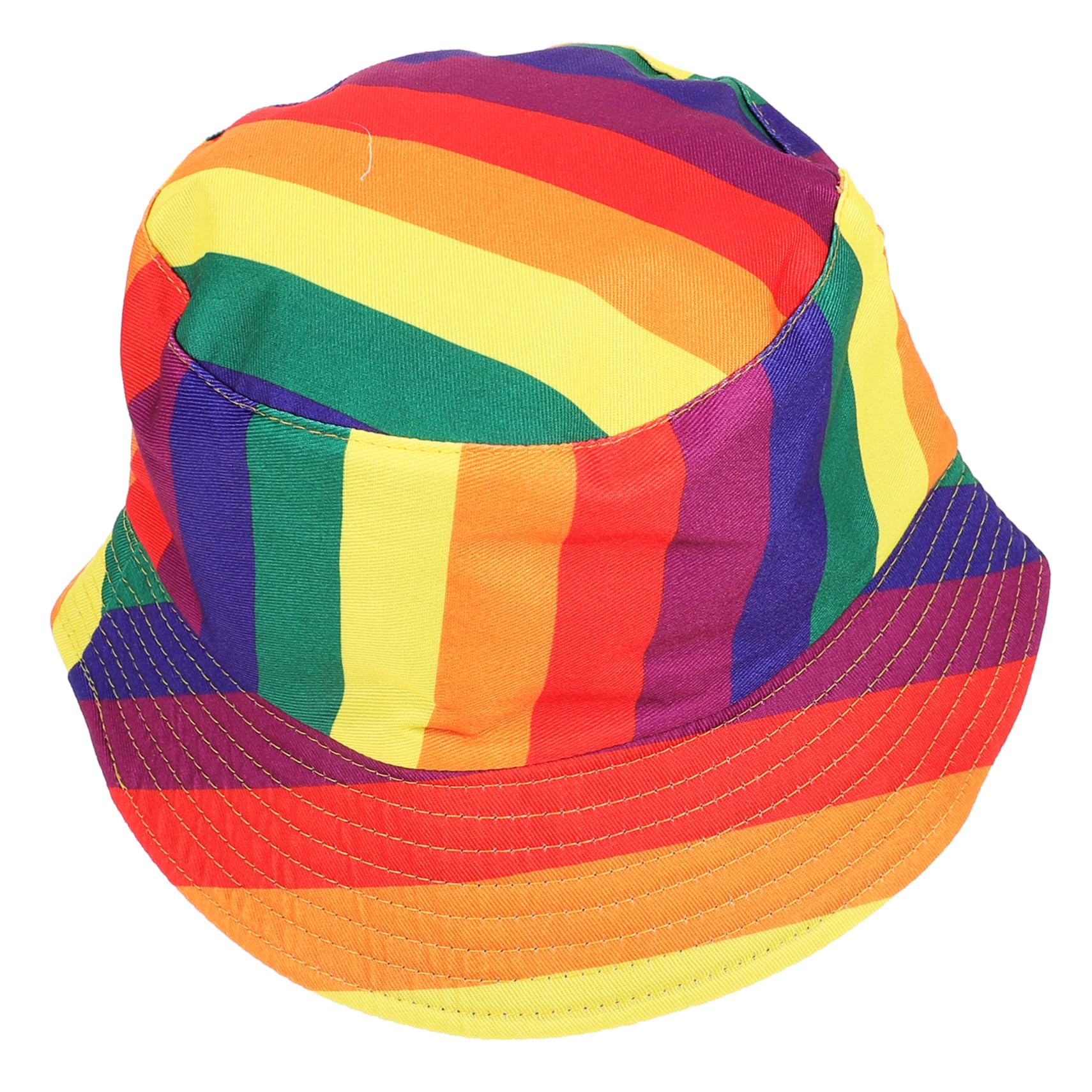 CONGARTENO Rainbow Color Bucket Hat Lightweight Sunscreen Hat with Wide Brim for Outdoor Activities for Fishing Hiking and Daily Wear Fashionable Sun Protection Colors