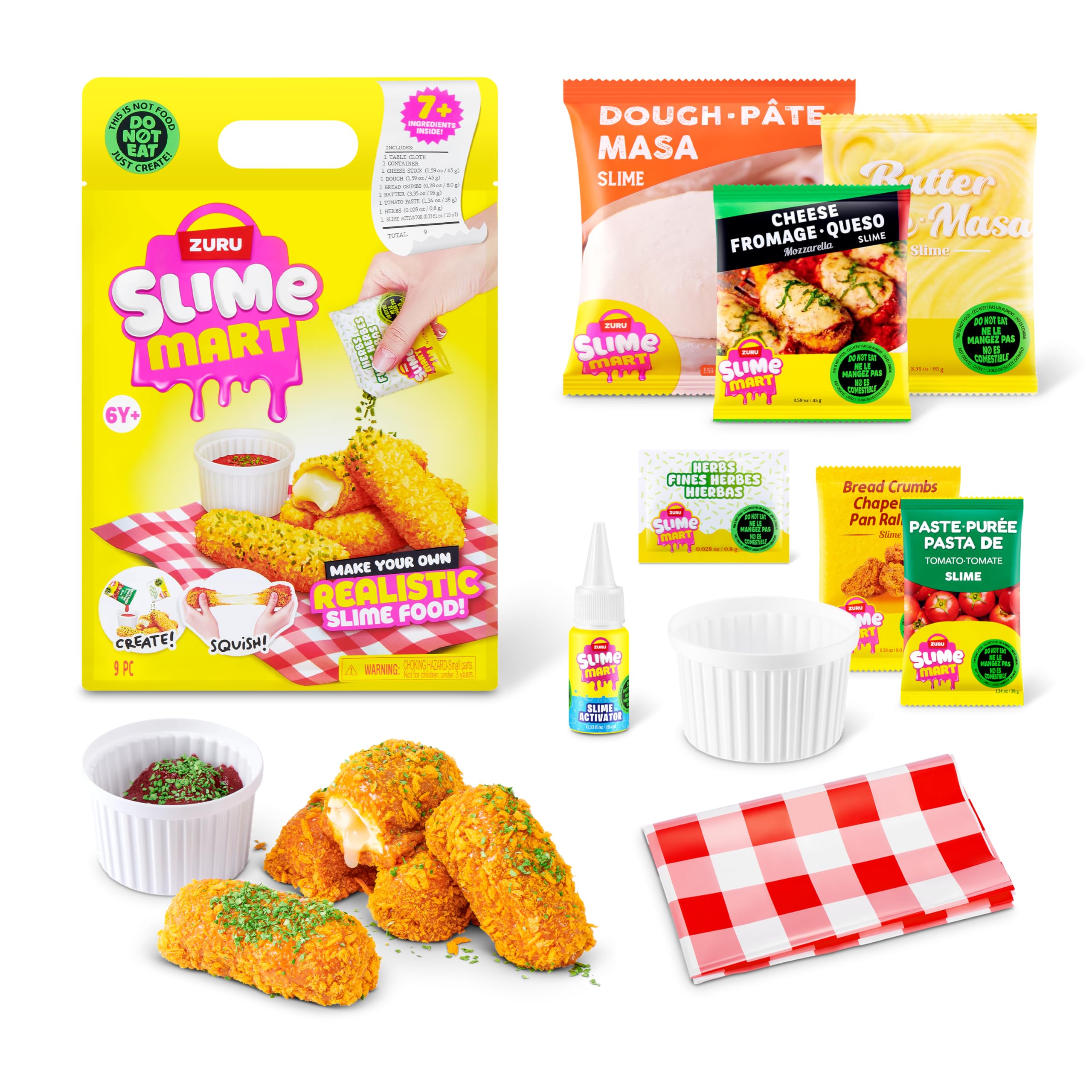Slime Mart Shopping Bag Mozzarella Sticks by ZURU