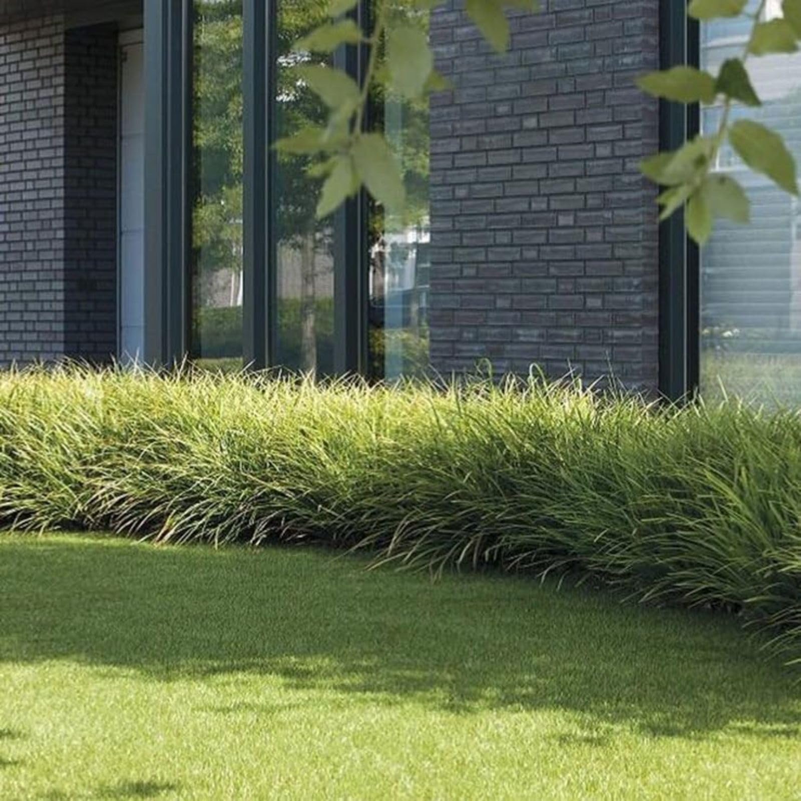 KARAT Sky Riviera Tapis de gazon artificiel d'extérieur vendu au mètre - Tapis d'herbe - Gazon en rouleau - Gazon en plastique - Pour balcon et jardin - Tapis pour l'extérieur - Sur mesure 14 mm de