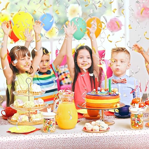 Miniatura 5 de Breling 2 Pcs Pink Happy Birthday Backdrop Banner and Tablecloth for Women Rose Gold Birthday Party Decorations Plastic Floral Table Cover Backdrop