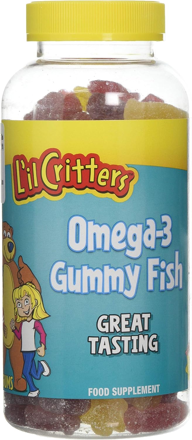 OMEGA3 GUMMY FISH 180 Gummy Fish for Children Amazon.fr Hygiène et