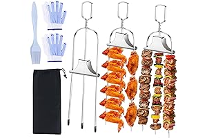 Grill Savant Triple Skewers