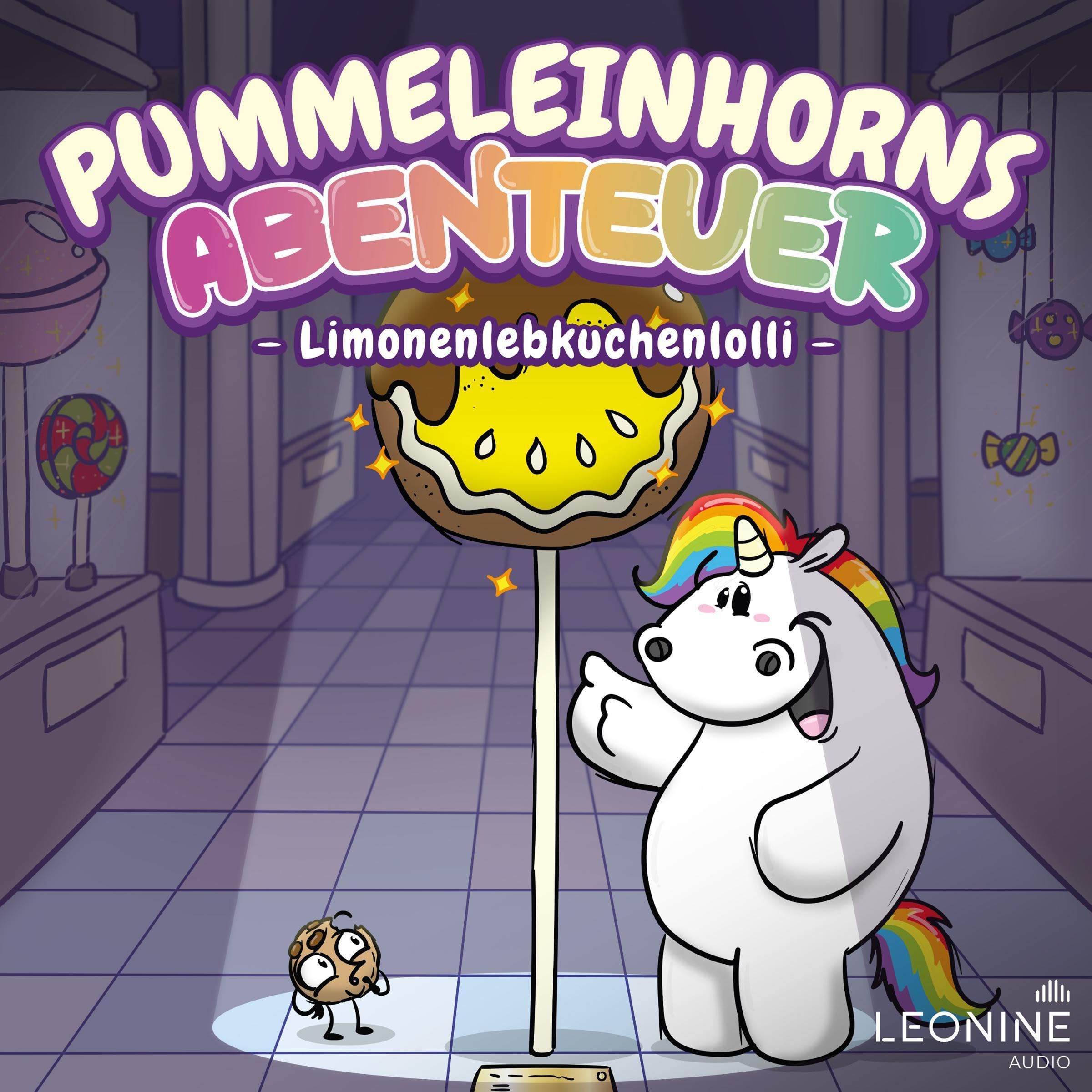 Cover art for Pummeleinhorns Abenteuer - Limonenlebkuchenlolli