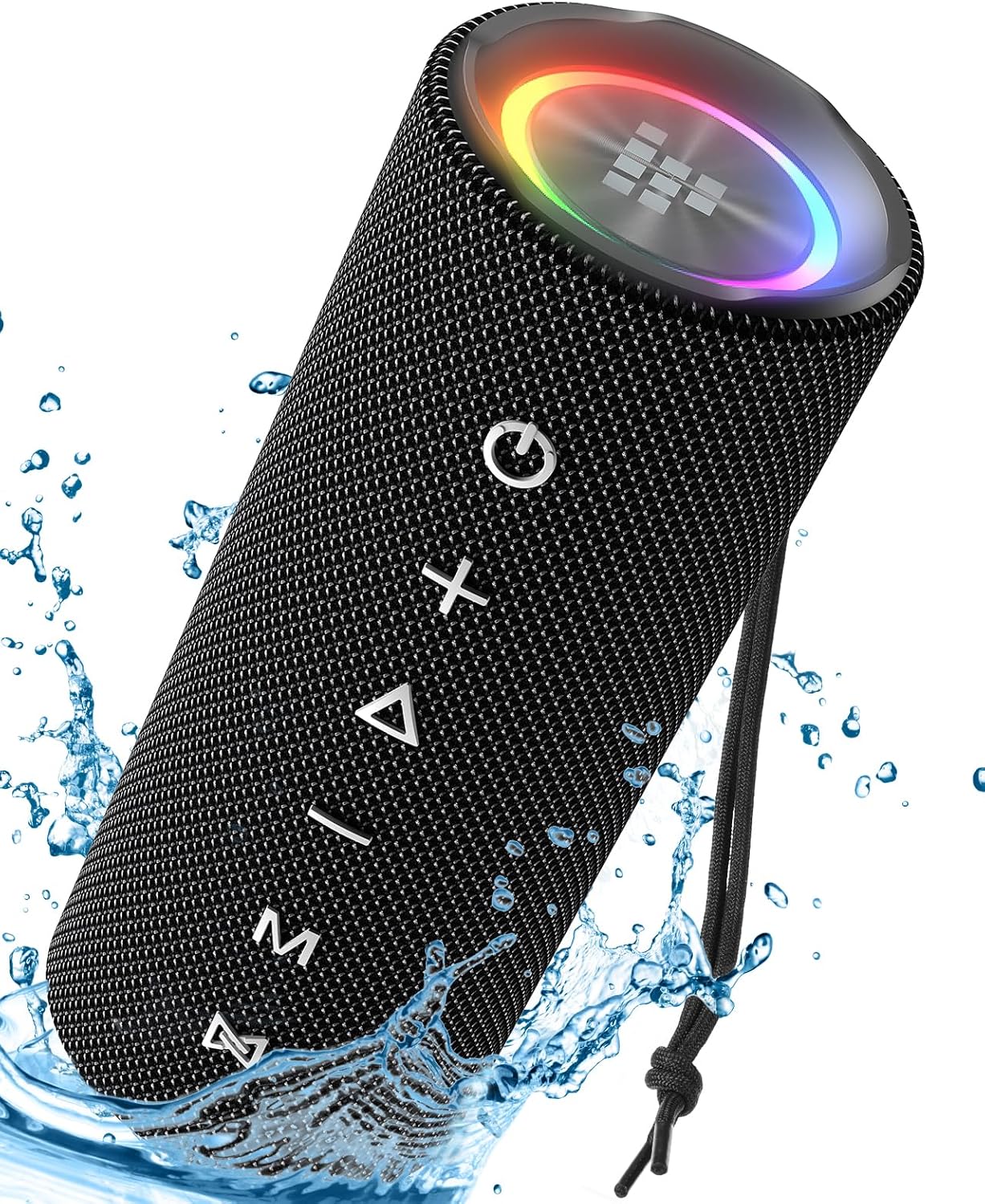 Tronsmart Mirtune C2 – Coluna Bluetooth 5.3 com Luzes LED e Certificação IPX7