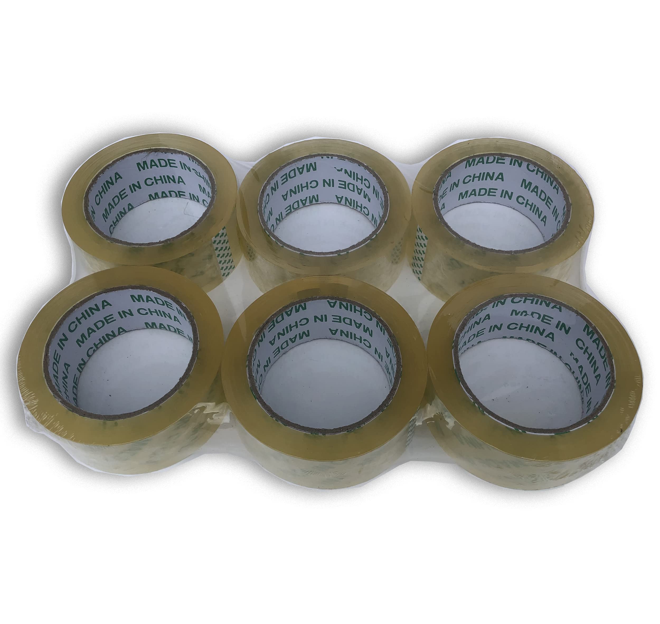 eVComClear tape 100meters x 45mm Packaging Tape - 6rolls