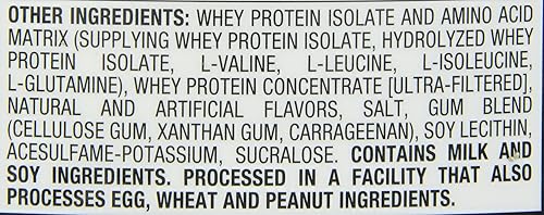 Miniatura 11 de MuscleTech Nitro-Tech - Proteína aislada y péptidos de suero de leche en polvo + creatina p/ganancia y construcción muscular p/hombre y mujer,