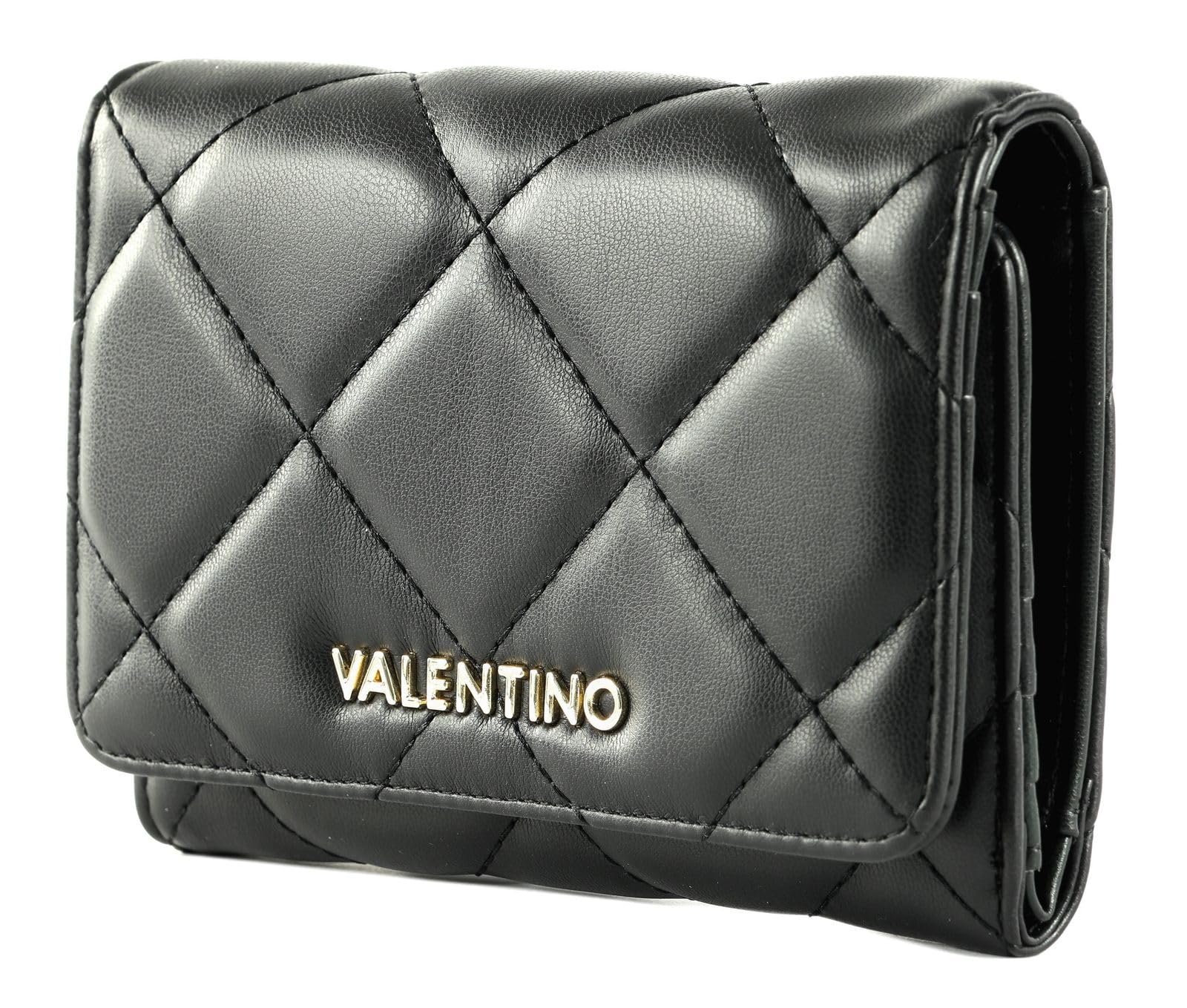 Valentino By Mario Valentino Women's Black Wallets & Cardholders, One Size, Wallet With Multiple Compartments