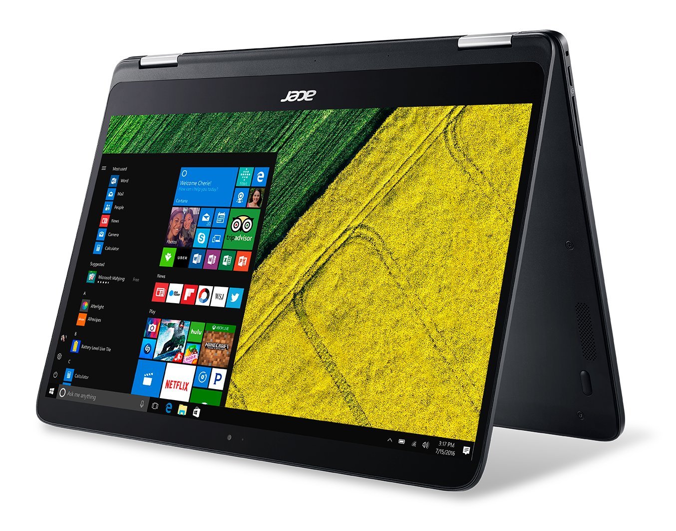 Acer Spin 7 SP714-51 ノートPC本体 14インチ タッチ画面 Acer Spin 7 SP714-51 14-inch Laptop (7th Gen Intel Core i7-7Y75