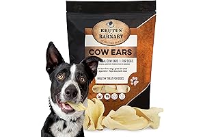 Premium Cow Ears for Dogs: All-Natural Chew Treat for Canine Companions