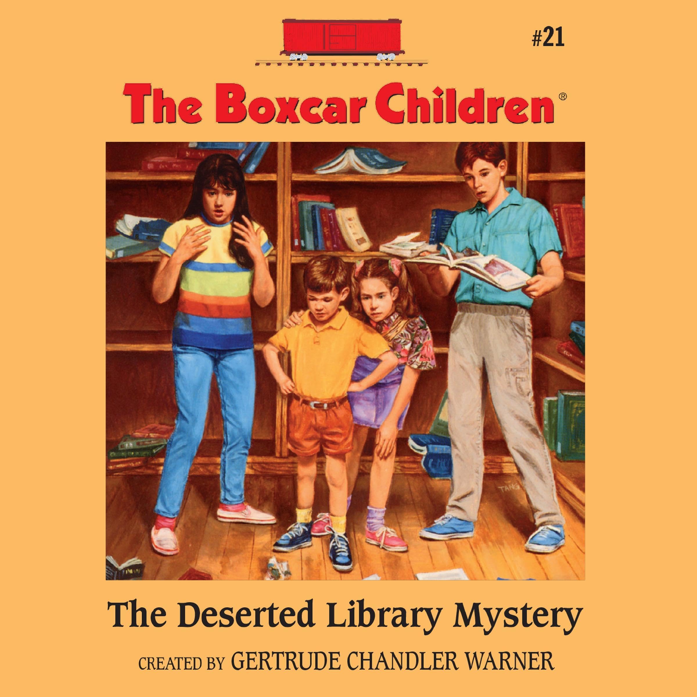 Cover art for The Deserted Library Mystery