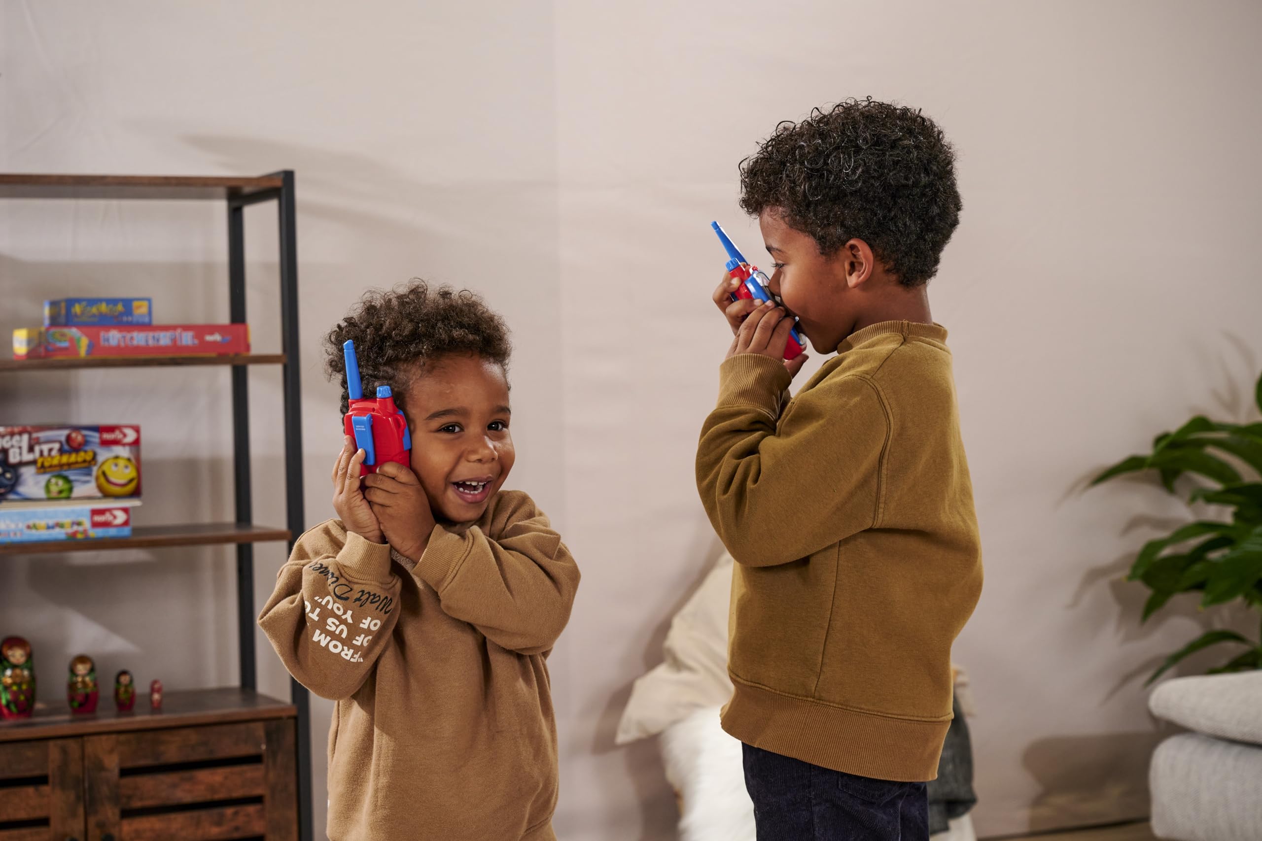 Jada -Walkie Talkie- Spidey y Miles Morales, 2 Unidades, Alcance de 100m (203222000)