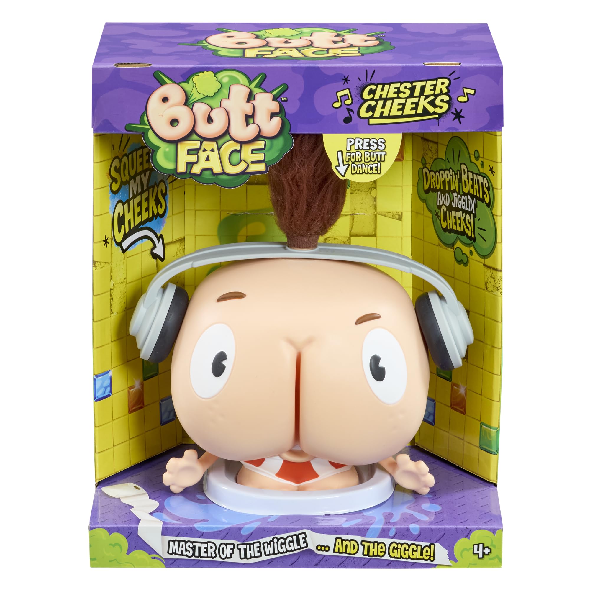 Photo 1 of ***DIRTY/DONT WORK WELL*** Butt Face: Chester Cheeks | Hilarious Farting Sound Effects + Jiggle Wiggle Dancing | Great Gag Gift for Kids!