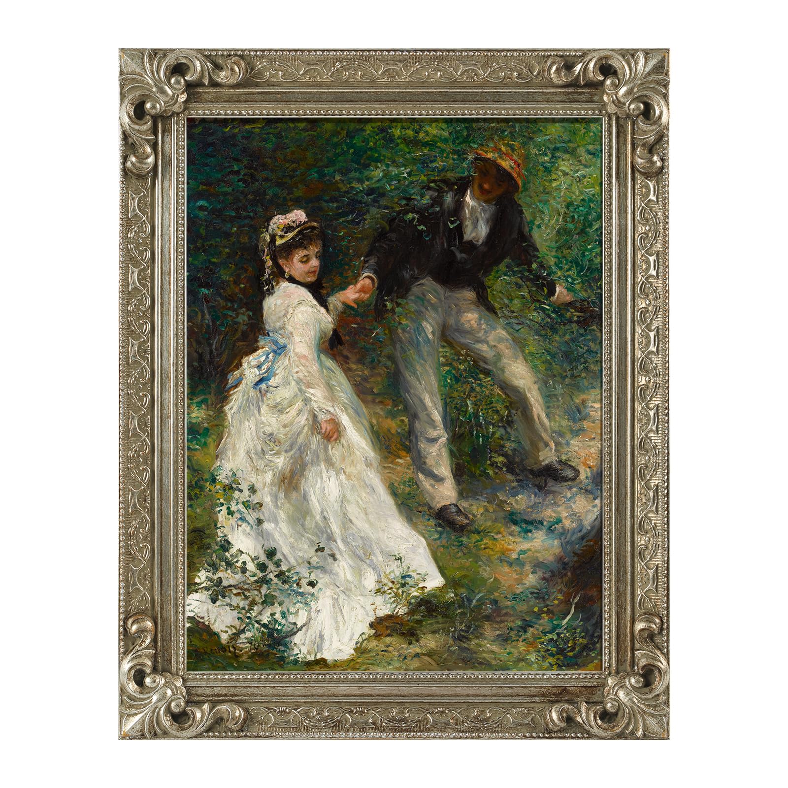 Amazon.com - FOLKOR Antique Silver Frame for 12x16” Canvas