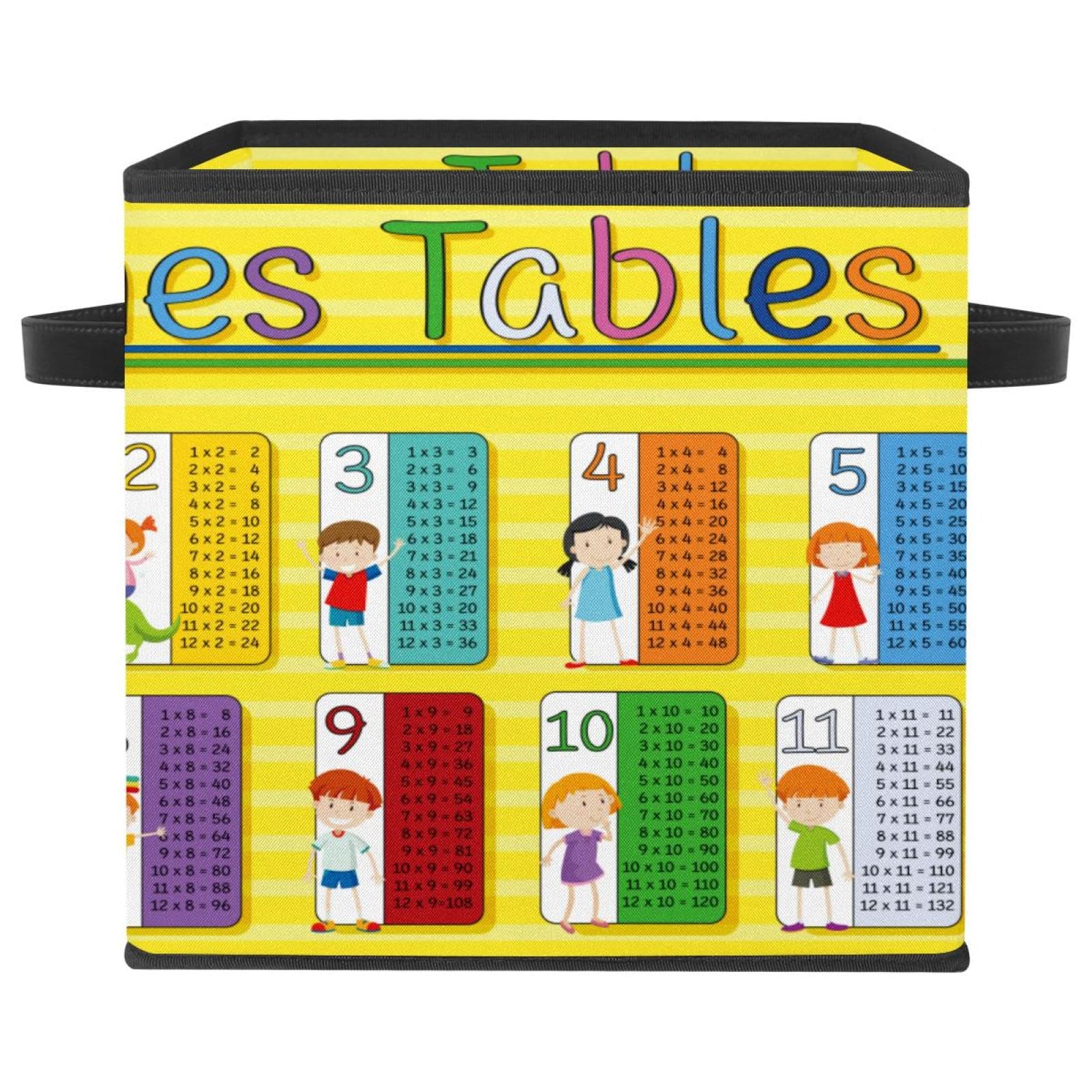 Boîte de rangement en tissu cube pliable pour placard de chambre