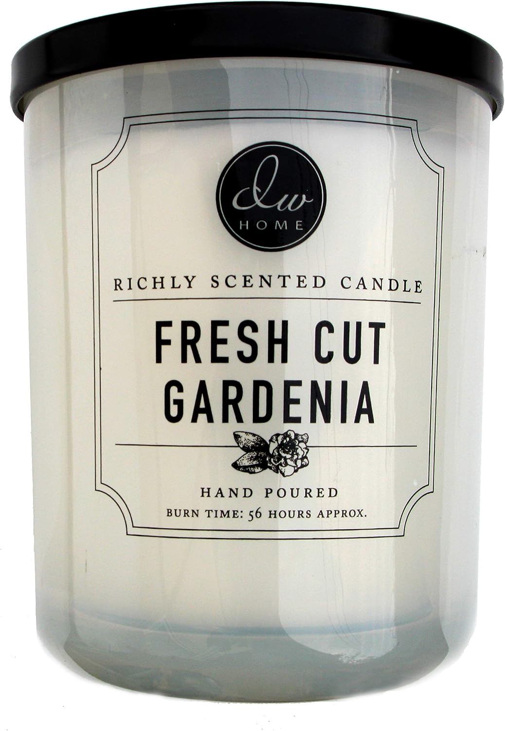DW Home Large Double Wick Candle, Fresh Cut Gardenia Home