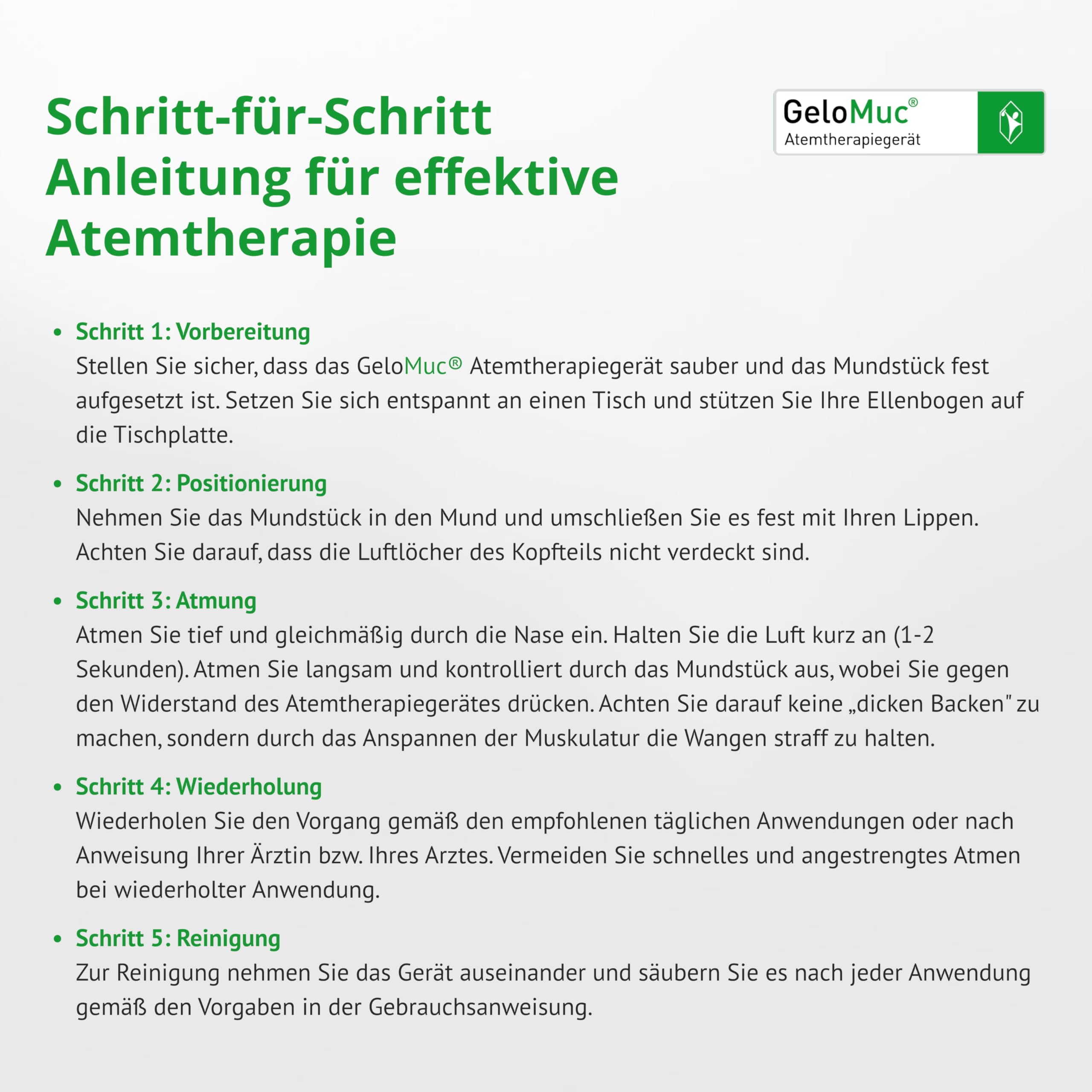 Atemtherapiegerät: Atemphysiotherapie, Schleimlösung, verbessert Lungenfunktion bei langfristiger, regelmäßiger Anwendung, ideal für COPD Patienten, zur Symptomverbesserung chronischen Hustens