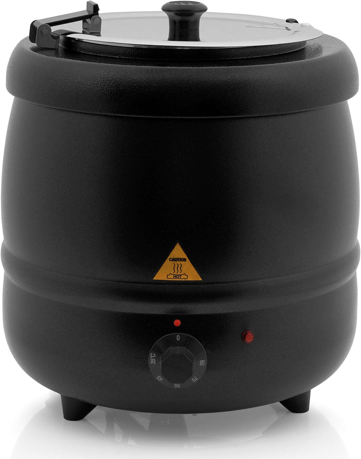 Elektrischer Suppenkessel 10 Liter - Temperaturregelung 35-80°C Für Catering & Partys