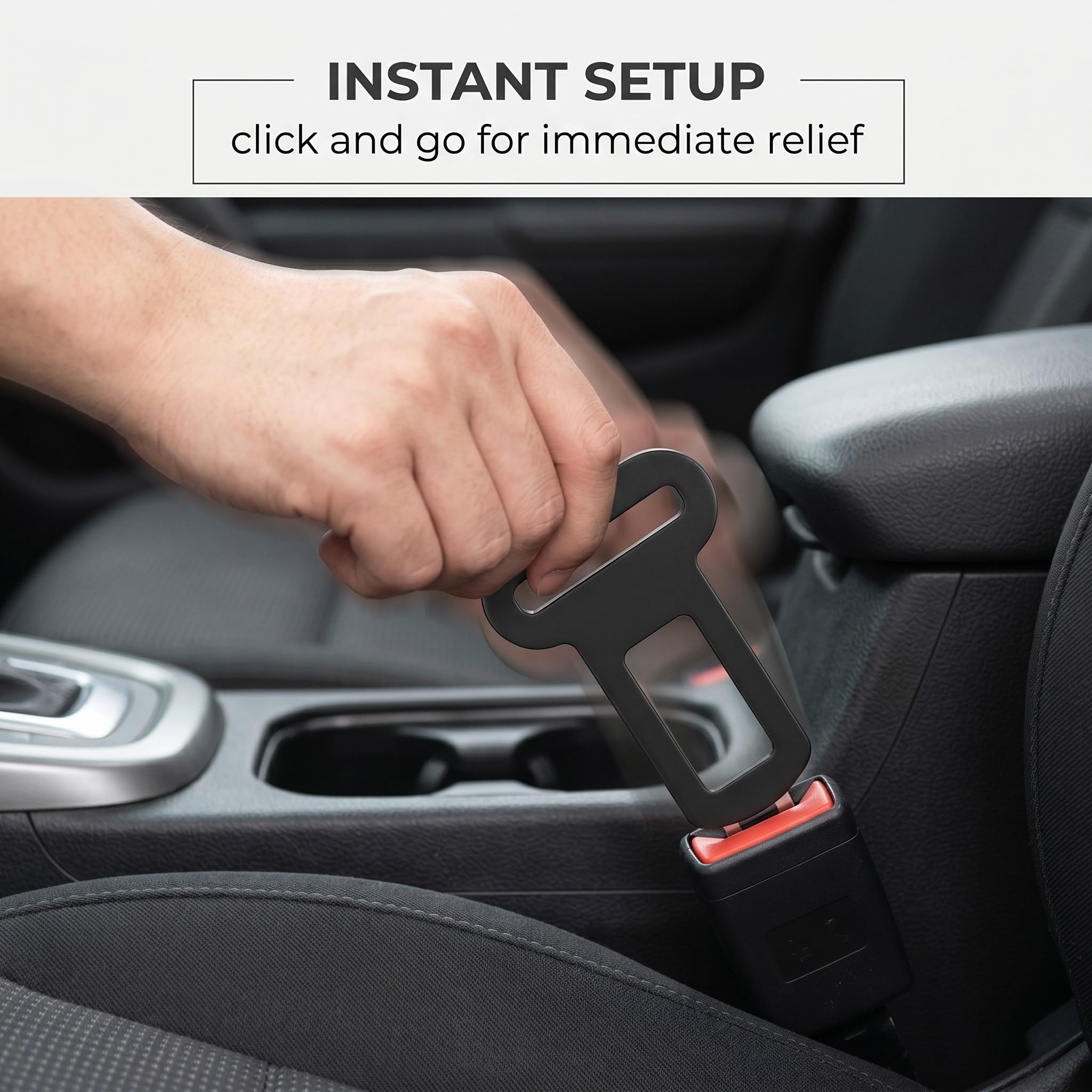 Cinture Di Sicurezza Per Auto, Connettori In Metallo, Fissaggio Di Sicurezza, Animali Domestici, Cintura Di Sicurezza Del Veicolo, Serratura Di Sicurezza, Durevole, Metallo, 4 Pezzi