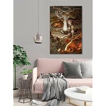 50x75cm Fantastik Dekoratif Duvar Kanvas Tablo