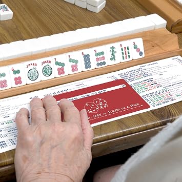 4 Pcs Mahjong Line Finder, Lucky Four-Color Minimalist Windowed Design, Portable, Ideal Gift for Mahjong Beginners (Modern, Multicolor)
