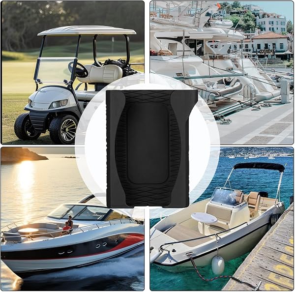 Supporto per smartphone per kayak, supporto per cellulare marittimo, supporto per cellulare da esterno per gite in barca, adatto per kayak, vela, crociere, yacht, golf car, sci, parabrezza - 4