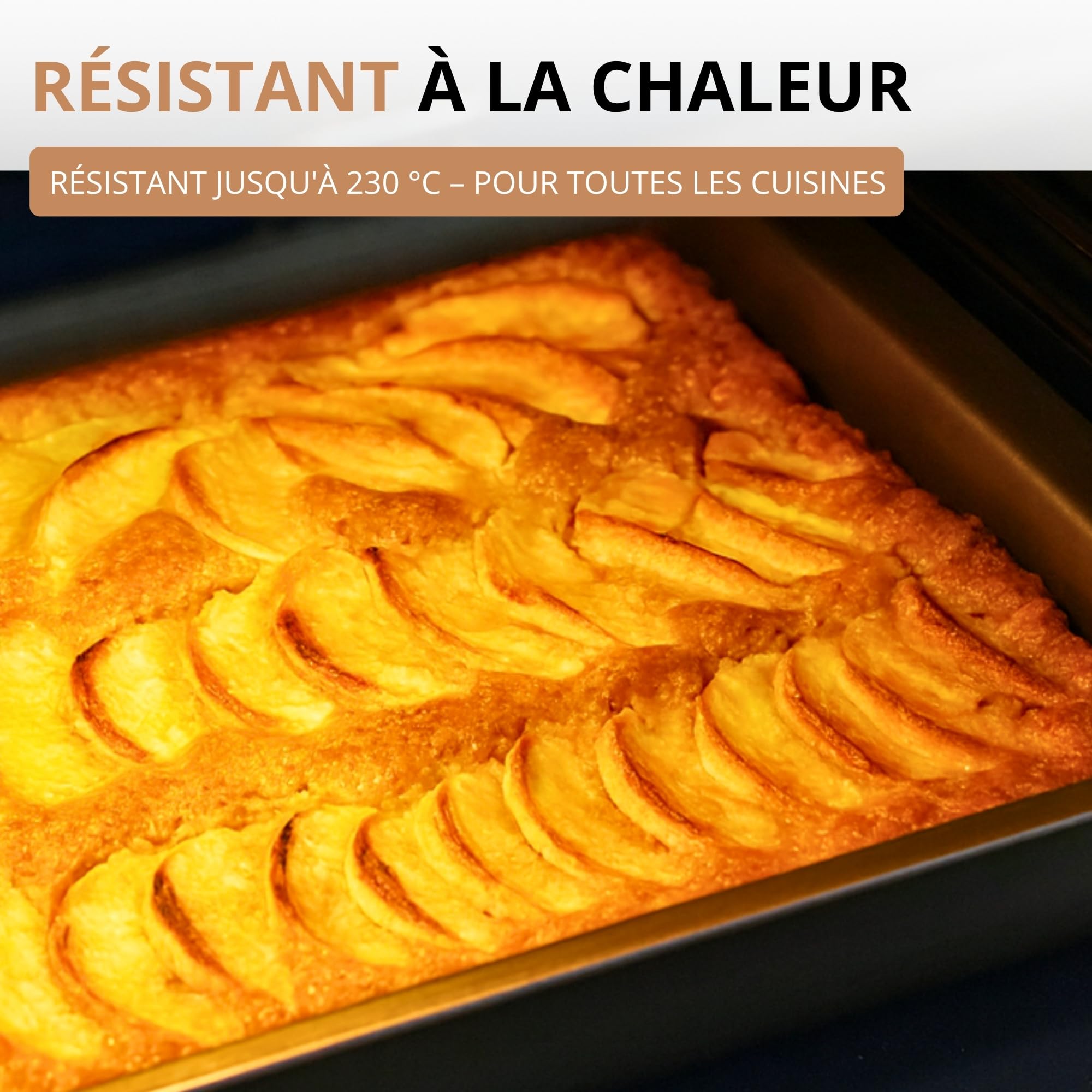 Westmark Plat à Gratin/Moule à Pâtisserie, extra haut, acier laminé à froid, Back Meister, anthracite, 32962270