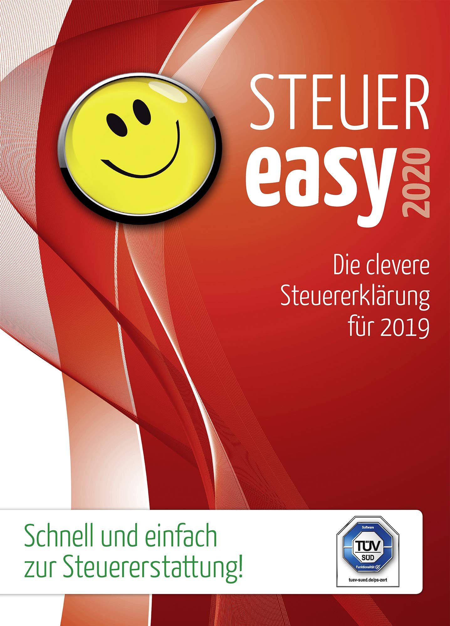 STEUEReasy 2020, clevere Schritt-für-Schritt Steuersoftware für die Steuererklärung 2019, Software im Download für Steuer-Anfänger für Windows 10 & 8