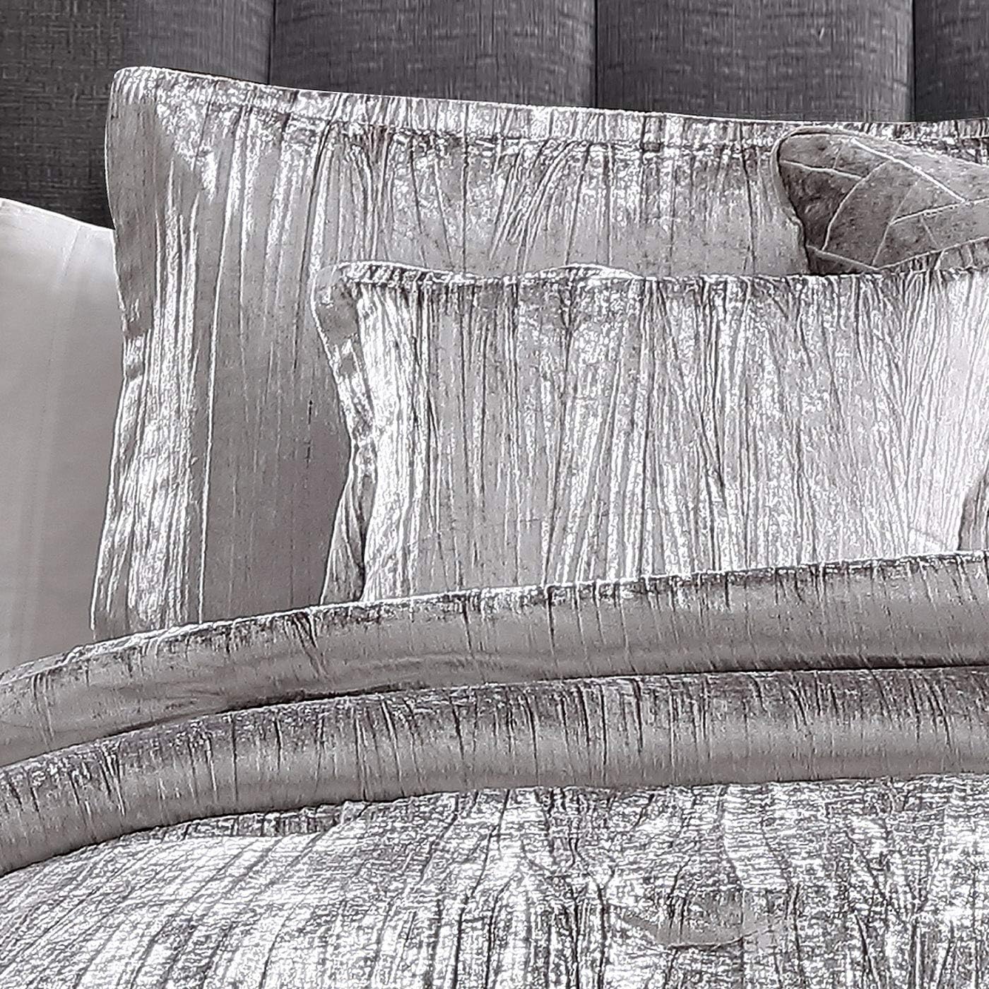Riverbrook Home Turin Comforter Set, Queen, Silver, 7-Piece Set : Everything Else