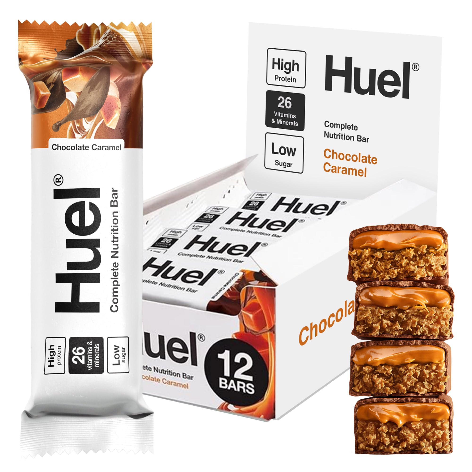 Huel {Aisle D} | Complete Nutrition Bar - Chocolate Caramel | 1 X 51G