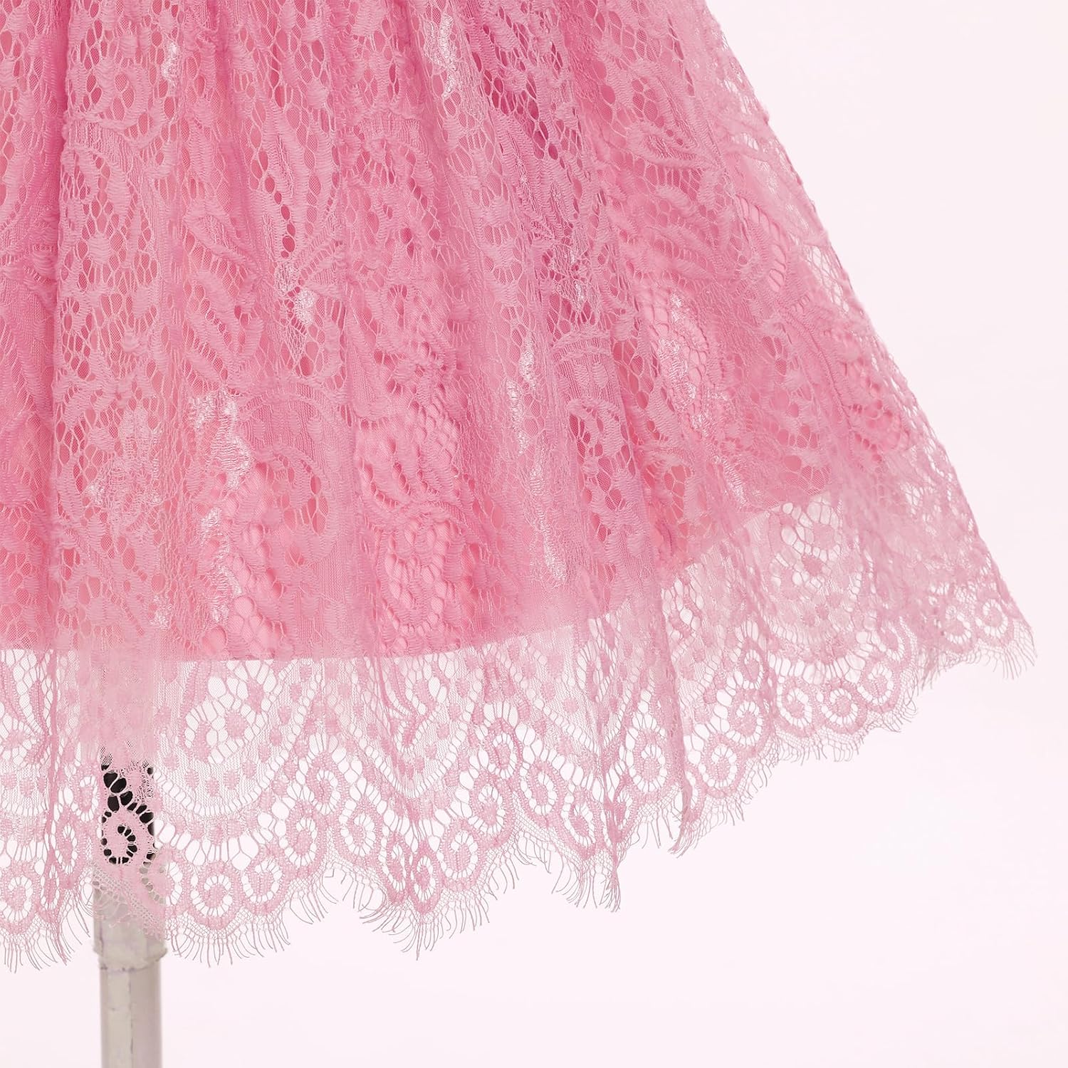 Baby Girl Flower Dress Summer Toddler Dresses Floral Lace Wedding Party Tutu Dresses Pageant Princess Birthday Dress - Image 5