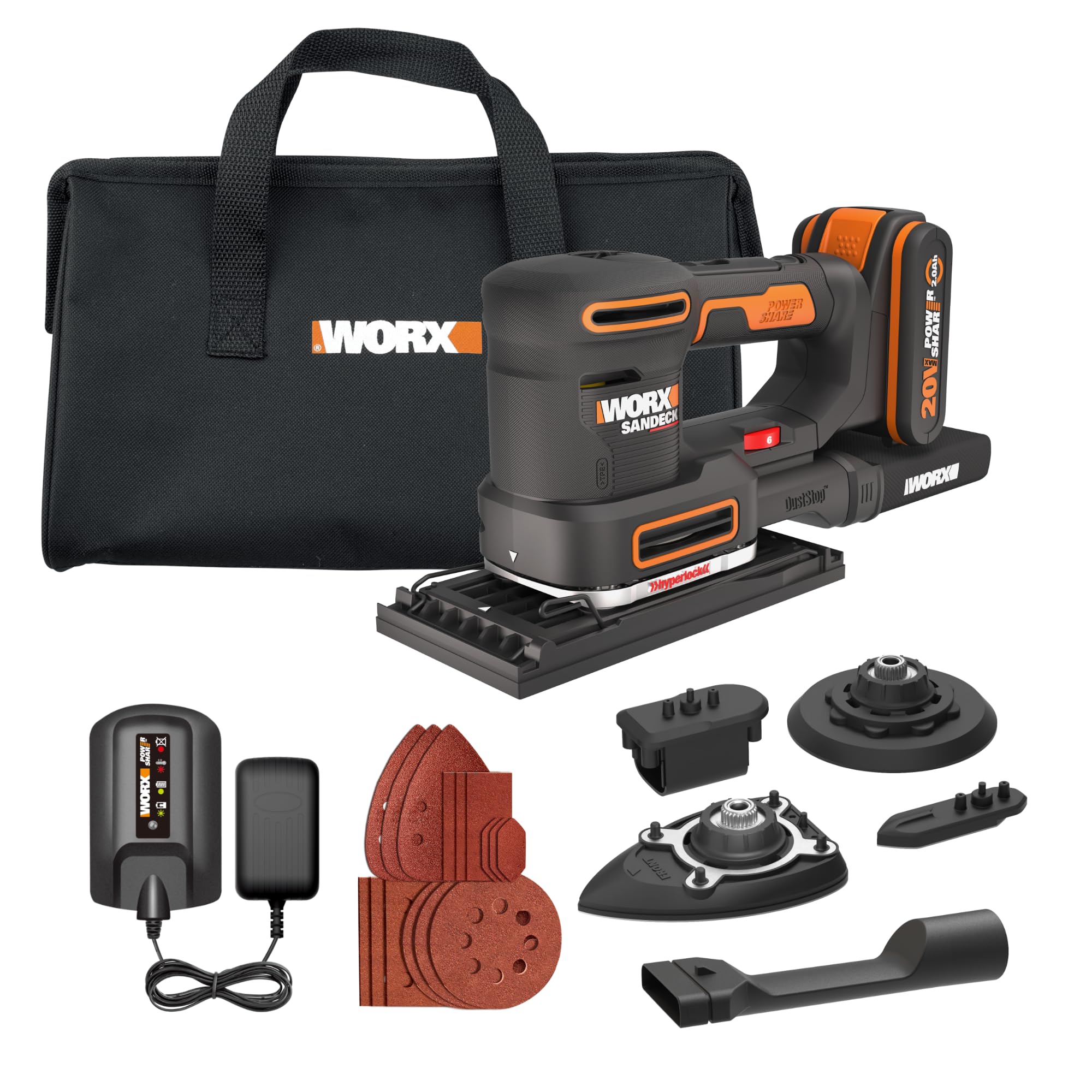 WORX WX820 Akku-Multischleifer