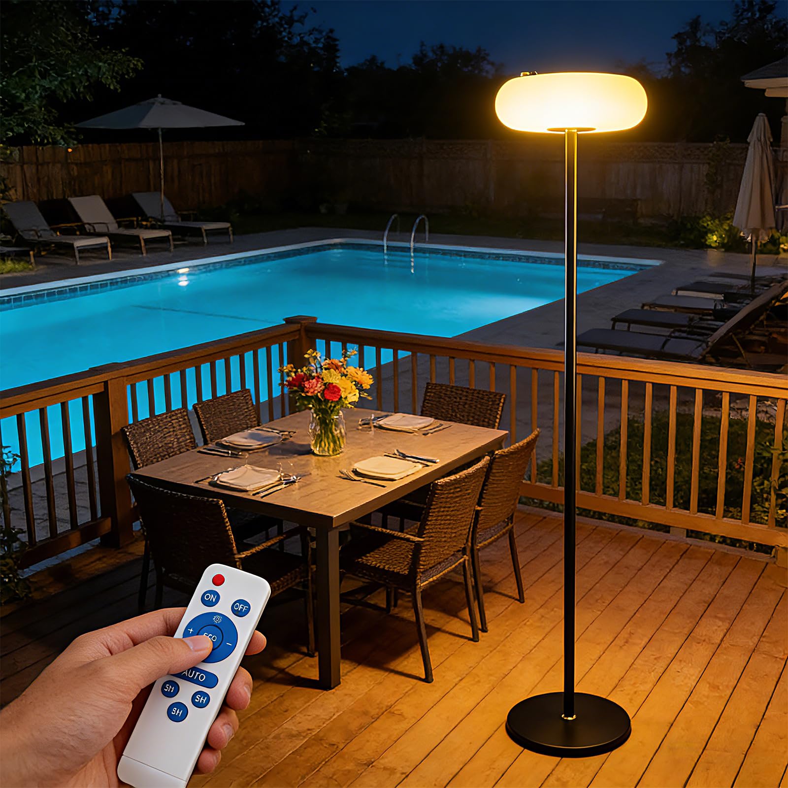 Photo 1 of Lightdot Outdoor Rechargeable Floor Lamp