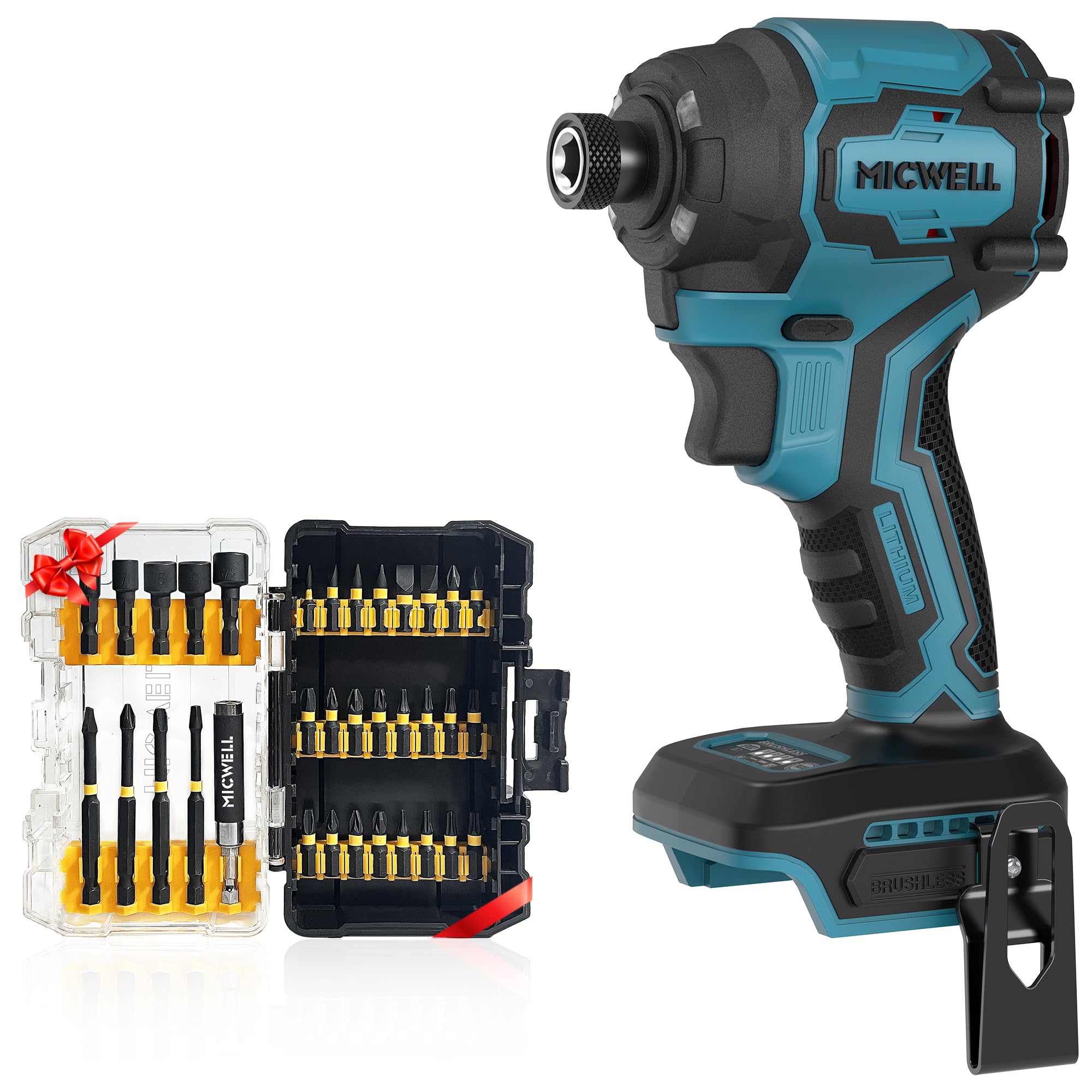 Amazon | MICWELL インパクトドライバー マキタ18Vバッテリー互換(本体 