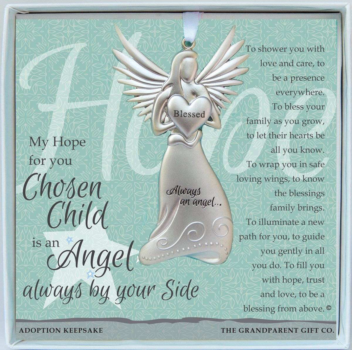 Always an Angel adoption keepsake : cadeau souvenir bébé