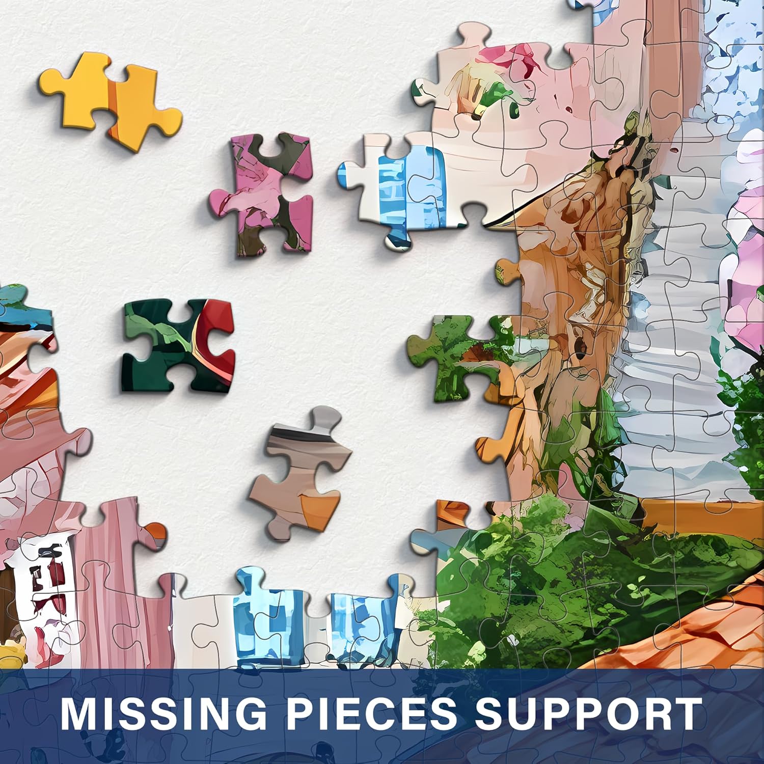 1000 Piece Puzzle for Adults, Challenging Coastal Charm Jigsaw Puzzles, Premium Matte Finish, 27.56 x 19.68 Inches, Perfect for Game Nights