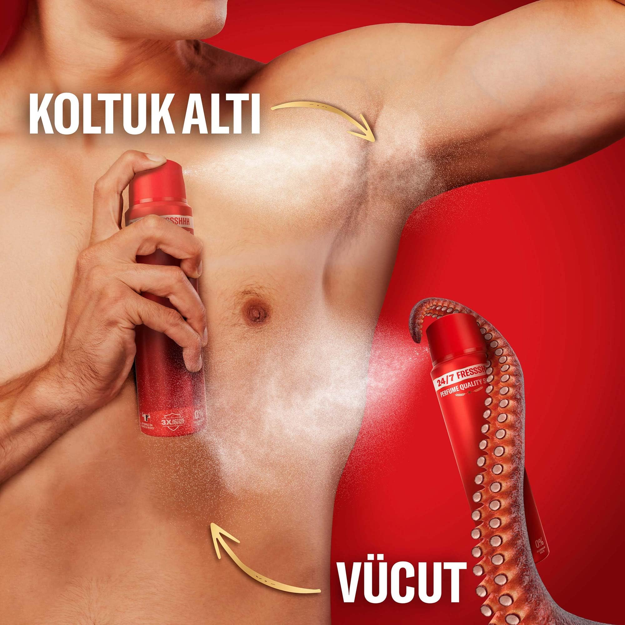 Old Spice Captain Erkek Sprey Vücut Deodorantı 150 ml